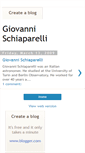 Mobile Screenshot of giovannischiaparelli.blogspot.com