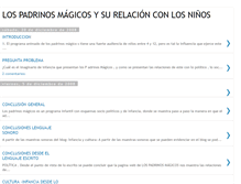 Tablet Screenshot of lospadrinosmagicosud.blogspot.com