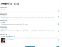 Tablet Screenshot of anfetamina-toxica.blogspot.com