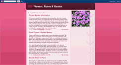 Desktop Screenshot of flowersrosesgarden.blogspot.com