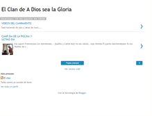 Tablet Screenshot of clanadiossealagloria.blogspot.com