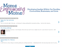 Tablet Screenshot of amy-momsempoweringmoms.blogspot.com