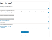 Tablet Screenshot of lordmurugaa.blogspot.com