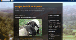 Desktop Screenshot of ovejassuffolkespana.blogspot.com