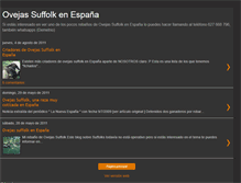 Tablet Screenshot of ovejassuffolkespana.blogspot.com