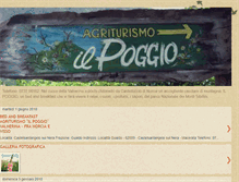 Tablet Screenshot of agriturismoilpoggio.blogspot.com