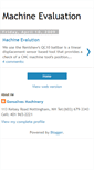 Mobile Screenshot of machineevaluation.blogspot.com