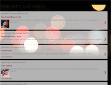 Tablet Screenshot of portudoquesinto.blogspot.com