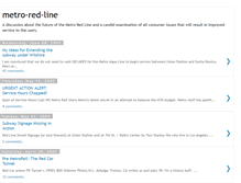 Tablet Screenshot of metroredline.blogspot.com