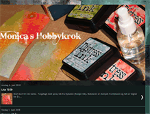 Tablet Screenshot of monicashobbykrok.blogspot.com