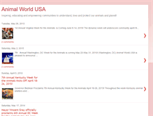 Tablet Screenshot of animalworldusa.blogspot.com