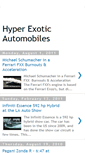 Mobile Screenshot of hyperexotics.blogspot.com