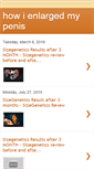 Mobile Screenshot of how2enlargepenis.blogspot.com