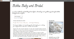 Desktop Screenshot of bobkababyandbridal.blogspot.com