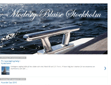 Tablet Screenshot of modestyblaisestockholm.blogspot.com