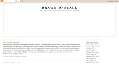 Desktop Screenshot of drawntoscale.blogspot.com