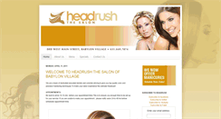 Desktop Screenshot of headrushsalon.blogspot.com