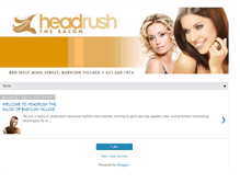 Tablet Screenshot of headrushsalon.blogspot.com