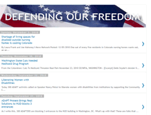 Tablet Screenshot of defendingourfreedom2010.blogspot.com