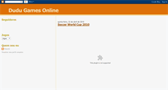 Desktop Screenshot of dudugamesonline.blogspot.com