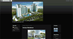 Desktop Screenshot of horizonresidence.blogspot.com