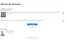 Tablet Screenshot of diariosdemisiones.blogspot.com