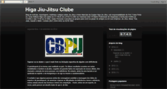 Desktop Screenshot of higajiujitsuclube.blogspot.com