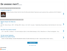 Tablet Screenshot of deonemusik.blogspot.com