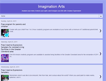 Tablet Screenshot of imagination-arts.blogspot.com