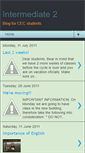 Mobile Screenshot of intermediate2-cec.blogspot.com