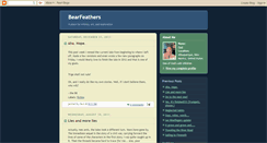 Desktop Screenshot of bearfeathers.blogspot.com