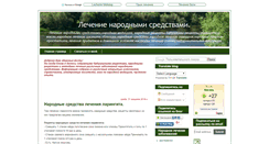 Desktop Screenshot of narodnoelechenie.blogspot.com