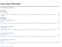 Tablet Screenshot of dont-get-scammed-again.blogspot.com