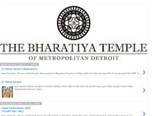 Tablet Screenshot of bharatiya-temple.blogspot.com