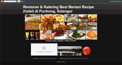 Desktop Screenshot of menu-beriani.blogspot.com