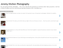 Tablet Screenshot of jeremykitchenphotography.blogspot.com