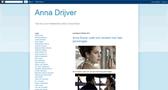 Desktop Screenshot of annadrijver.blogspot.com
