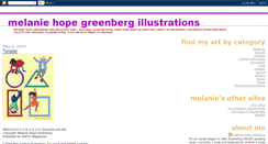 Desktop Screenshot of melaniehopegreenbergillustrations.blogspot.com