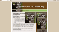 Desktop Screenshot of mixmastermatt.blogspot.com