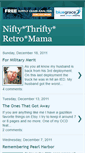 Mobile Screenshot of niftythriftyretromama.blogspot.com