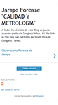 Mobile Screenshot of jarapeforensecalidad.blogspot.com
