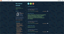 Desktop Screenshot of misnerminute.blogspot.com