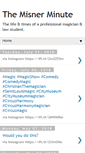 Mobile Screenshot of misnerminute.blogspot.com