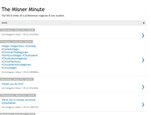 Tablet Screenshot of misnerminute.blogspot.com