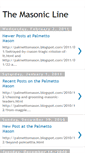 Mobile Screenshot of masonicline.blogspot.com