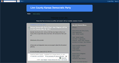 Desktop Screenshot of democraticpartyoflinncounty.blogspot.com