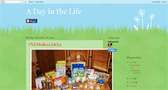 Desktop Screenshot of adayinthelife-lovetosave.blogspot.com