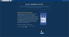 Desktop Screenshot of bluebamboomusic.blogspot.com