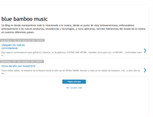 Tablet Screenshot of bluebamboomusic.blogspot.com