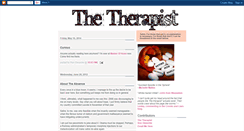 Desktop Screenshot of politicaltherapy.blogspot.com